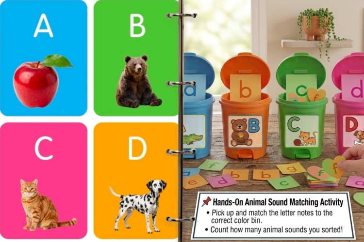 Uppercase & Lowercase Letter Matching | Alphabet Sorting Activity | Pre-K & K-2